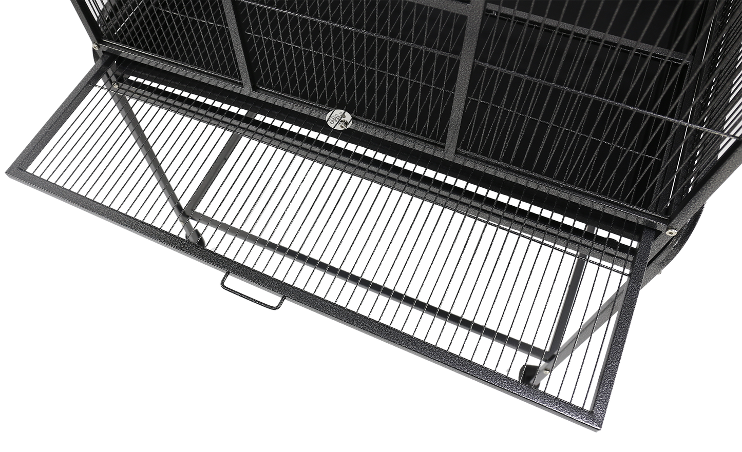 Flight Cage & Stand - Black 31"x20"x62"
