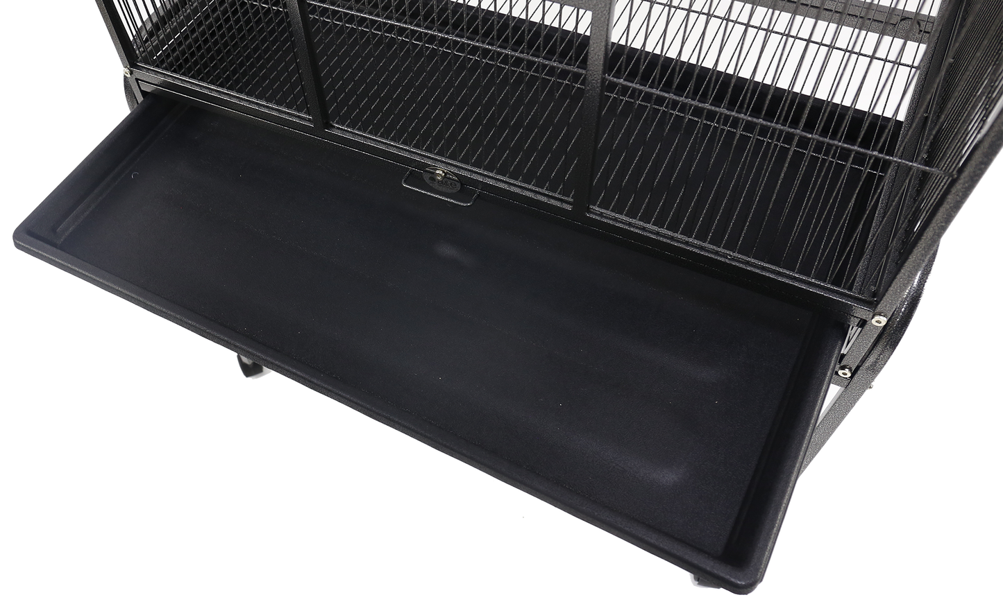 Flight Cage & Stand - Black 31"x20"x62"