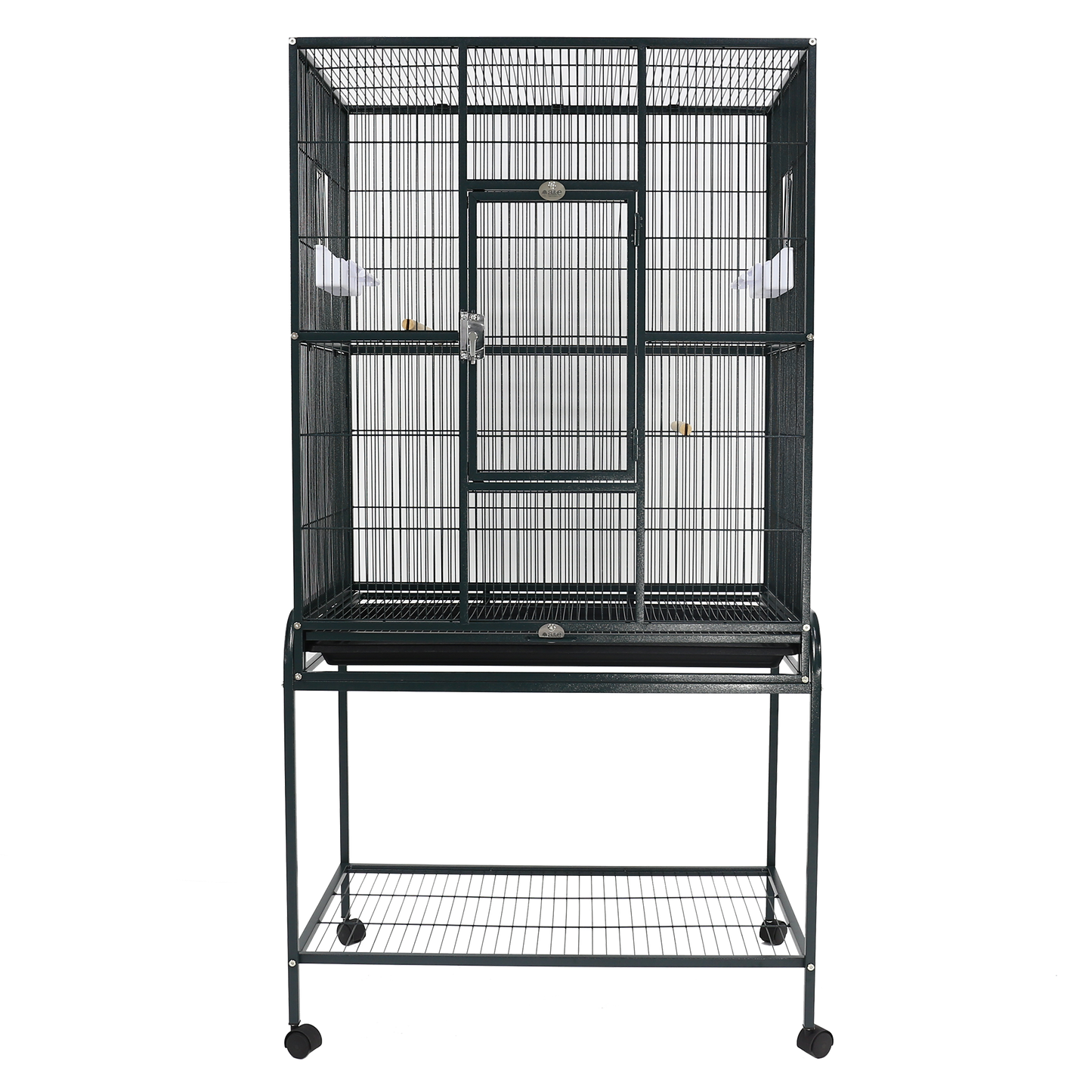 Flight Cage & Stand - Green 31"x20"x62"