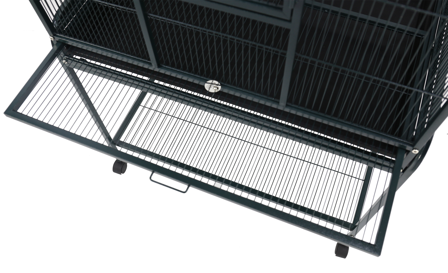 Flight Cage & Stand - Green 31"x20"x62"
