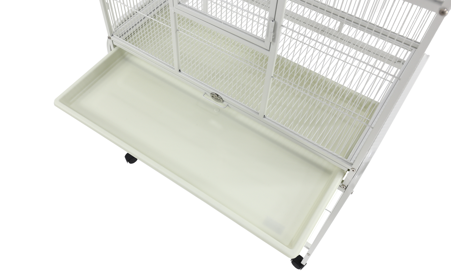 Flight Cage & Stand - White 31"x20"x62"