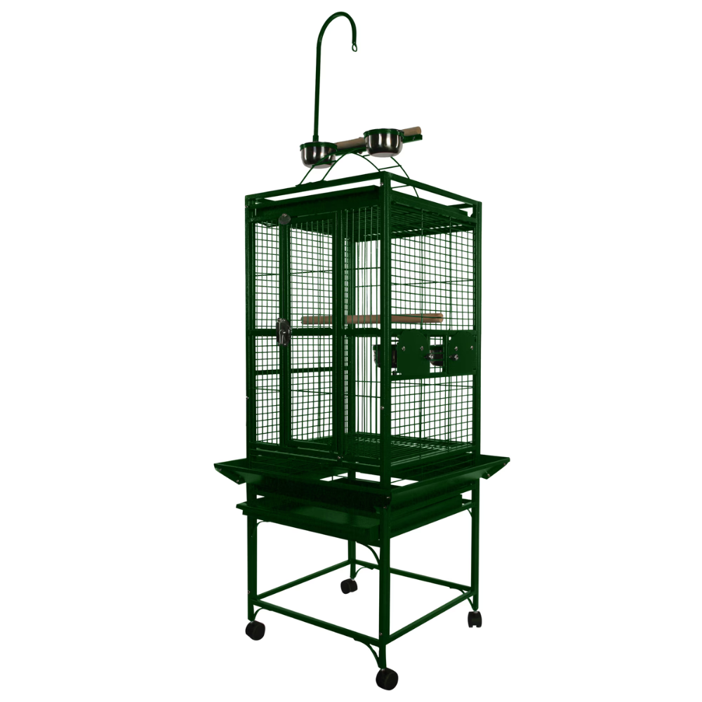 Play Top Cage - Green 18"x18"x54"