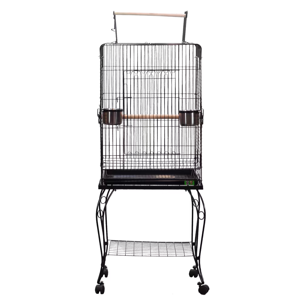 Economy Play Top Cage - Black 20"x20"x58"