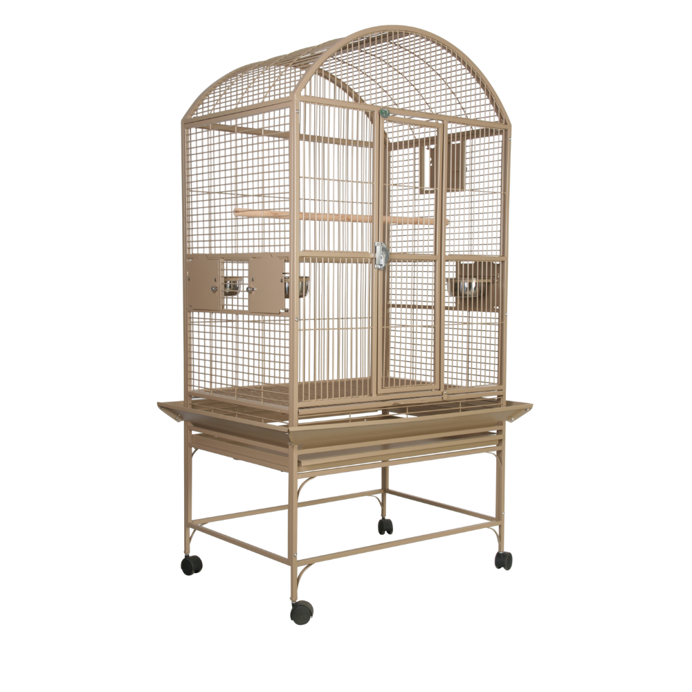 Dome Top Cage - Sandstone 32"x23"x63"