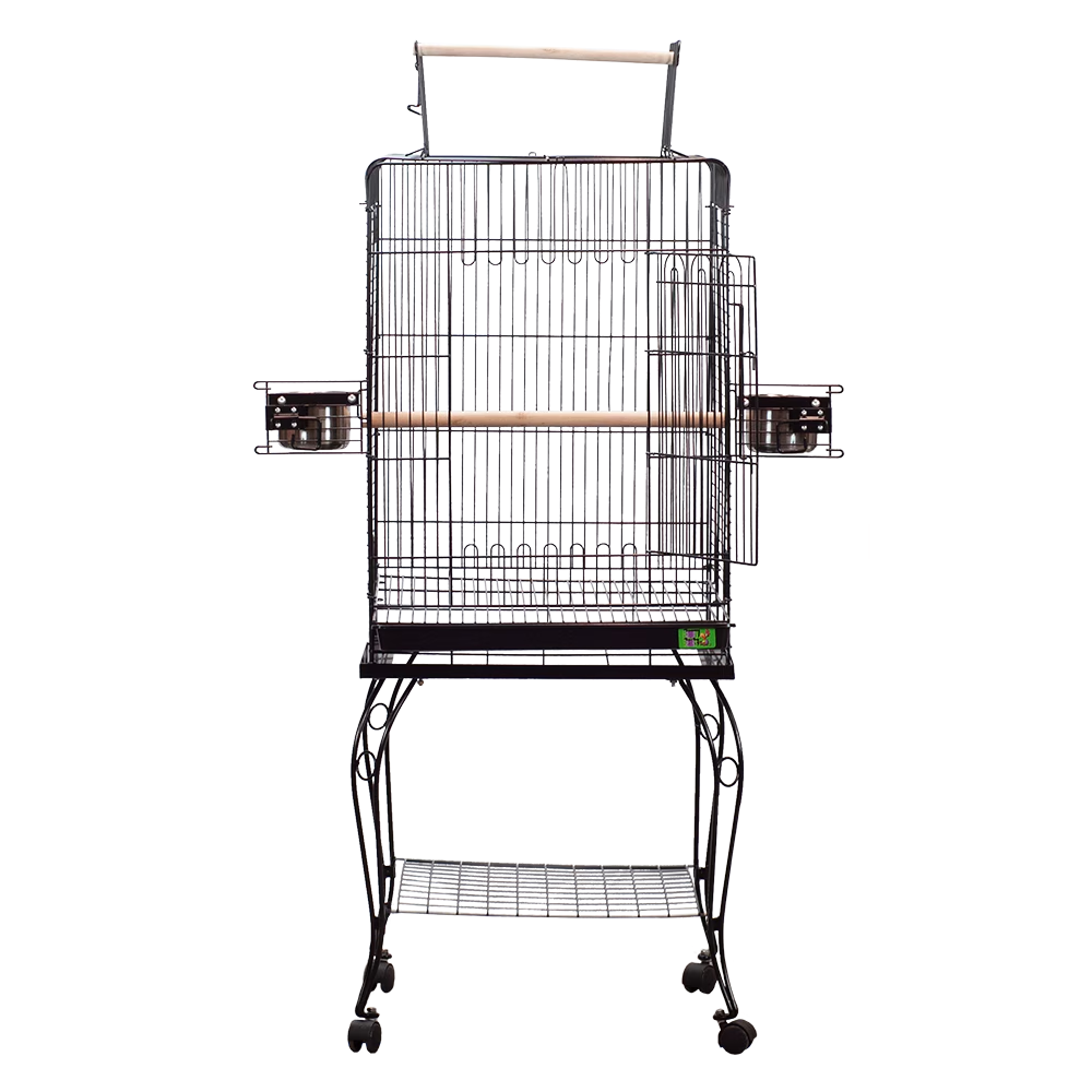 Economy Play Top Cage - Black 20"x20"x58"