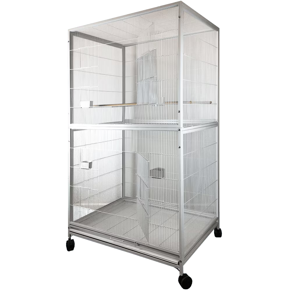 Extra Large Flight Cage - Platinum 40"x30"x72"