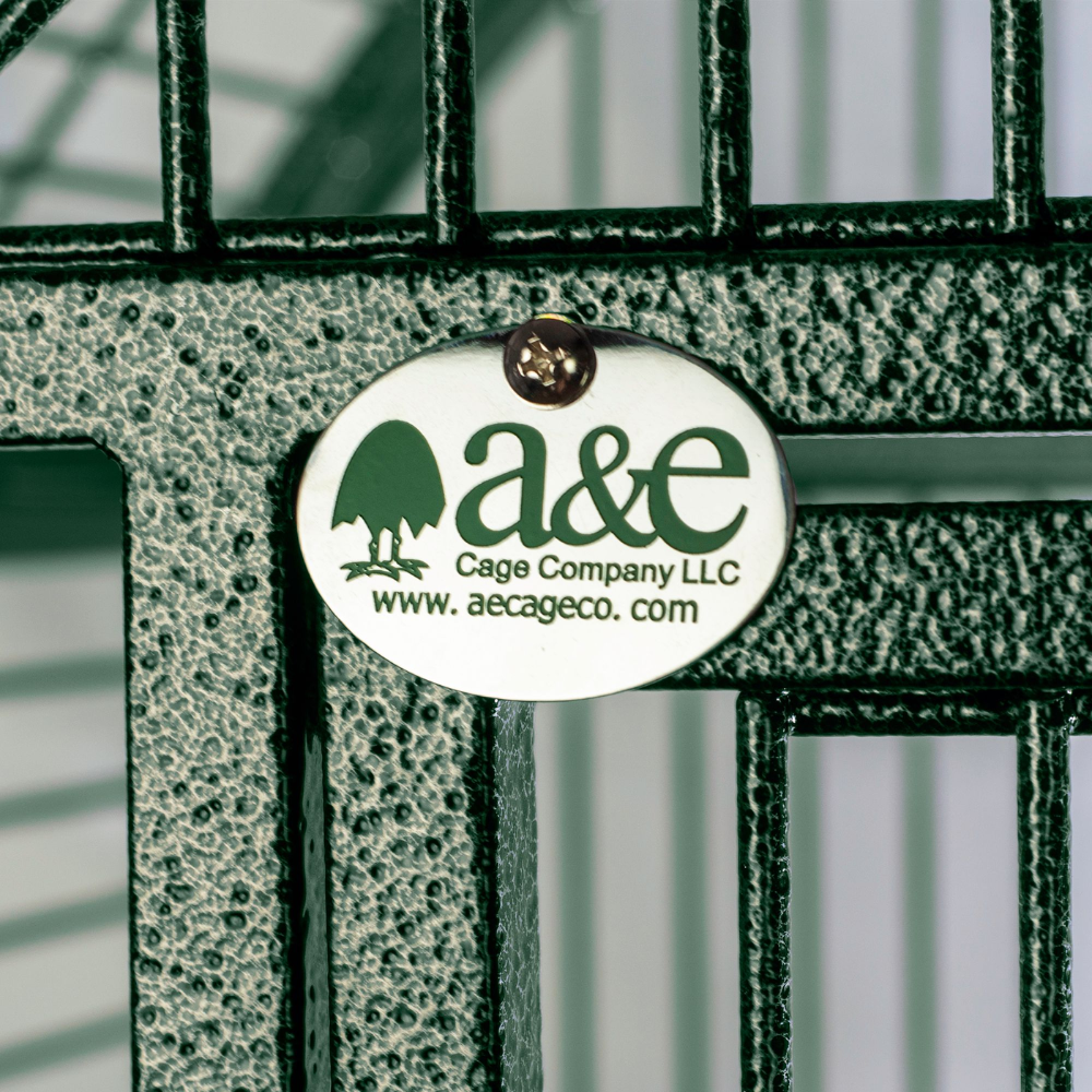 Dome Top Cage - Green 40"x30"x75"