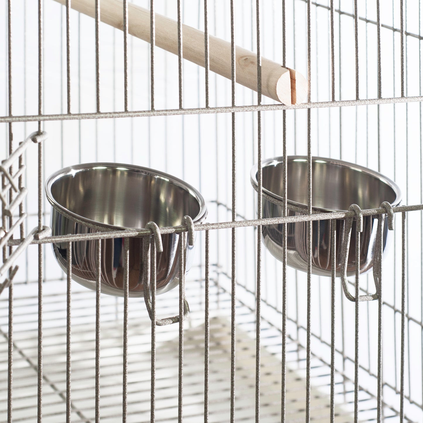 Economy Dome Top Cage - Platinum 20"x20"x58"