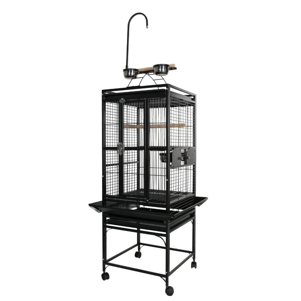 Play Top Cage - Black 18"x18"x54"