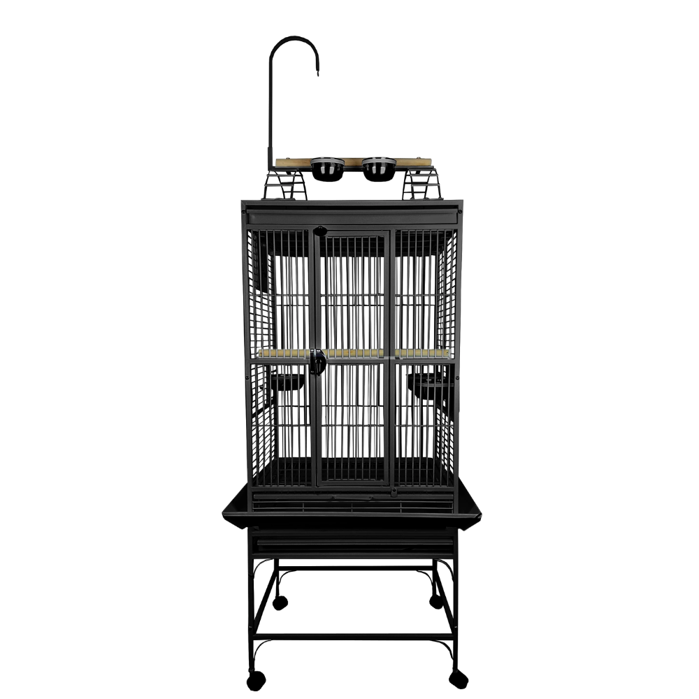 Play Top Cage - Black 24"x22"x62"