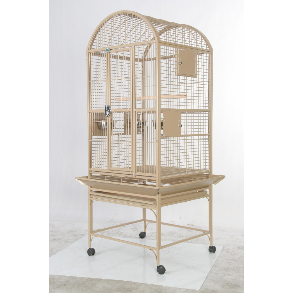 Dome Top Cage - Sandstone 24"x22"x61"