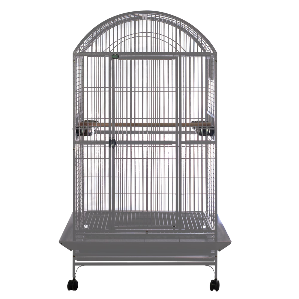 Dome Top Cage - Platinum 36"x28"x65"