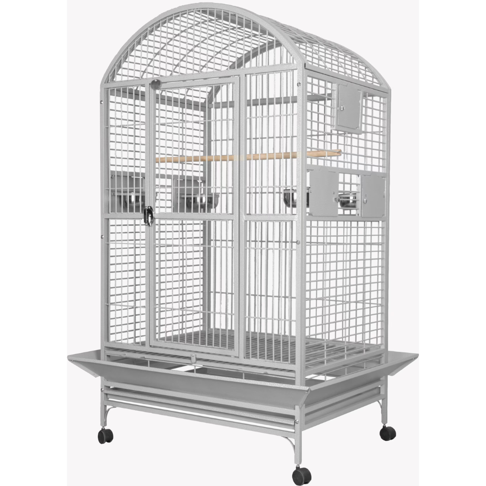 Dome Top Cage - White 36"x28"x65"
