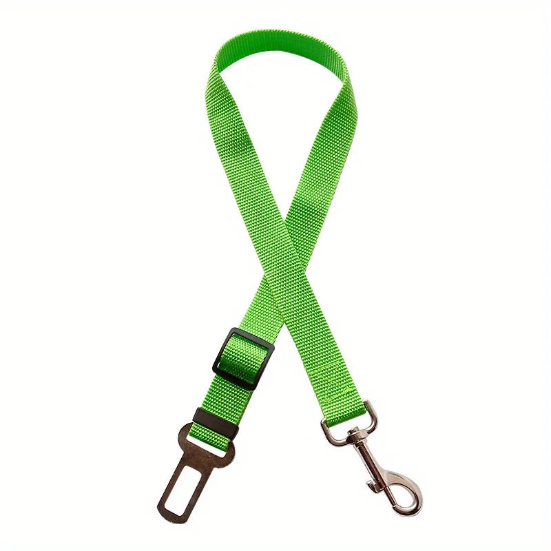 Adjustable Harness and Leash Cat Dog Car Seat Belt Pet Seat Vehicle Dog Harness Lead Clip TractionCar Travel Supplies for Dogs