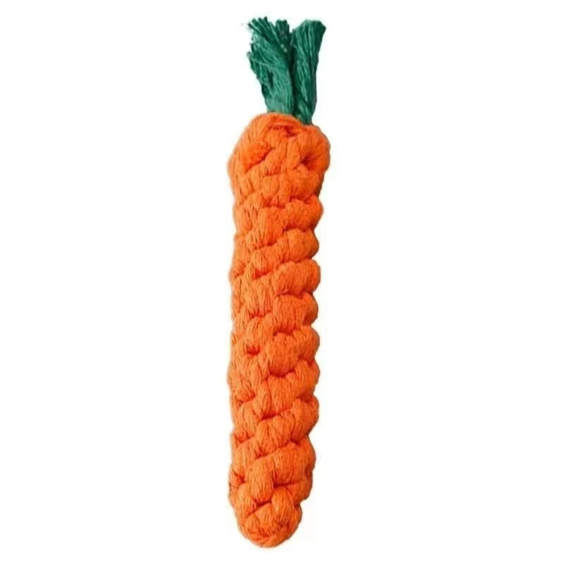 Dog toy molar knot toy cotton rope weaving dog bite rope supplies bite rope ball pet
