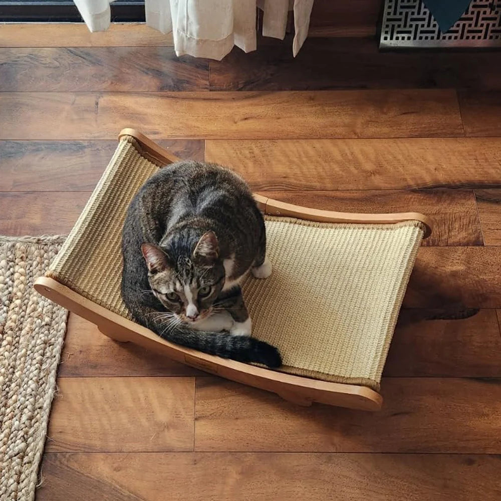 Cats Bed Scratching Pads Cat Toys Cat Scratch Board Multi-function Cat Grind Claws & Sleep Detachable Wear-resistant No Crumbs