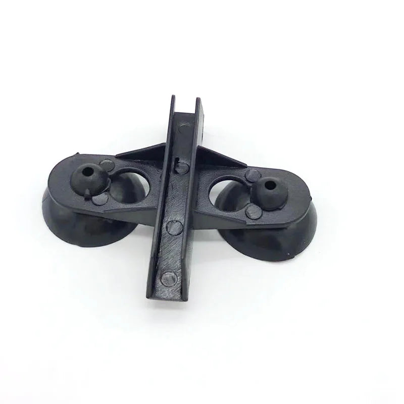 2pcs/set Black White Plastic Divider Sheet Holder Suction Cups for Aquarium Fish Tank Fish Product Pet Products Accessories Hot