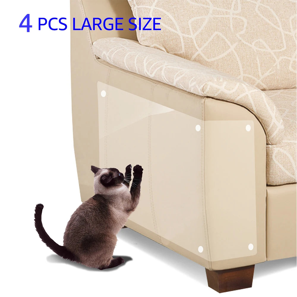 Protect The Sofa Cats Cat Scratcher Durable Scraper Furniture Couch Guard Anti Pet Scratch Pads for Cat Sofa Protector 4pcs/lot