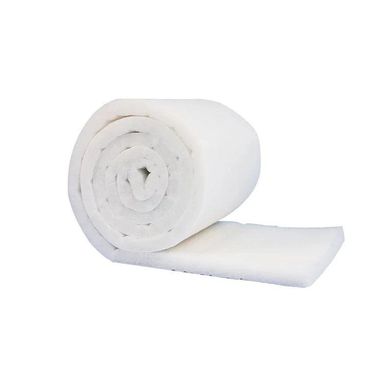50cmx50cmx2.5cm Filtration Foam Aquarium Fish Tank Biochemical Filter White Sponge Pad Skimmer Long Use Time Sponge Supply Tank