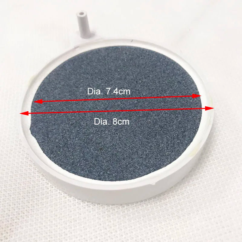 Dia80mm Fish Tank Aquarium Air Stone Oxygen Aerator Increasing Air Bubble Pond Pump Hydroponic Oxygen Supplies Great Accessories