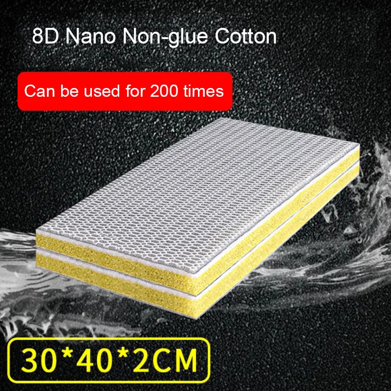8D Aquarium Fish Tank Filter Sponge No Glue Foam Biochemical Cotton Aquarium Filtration Accessories 30x40x2cm High Quality