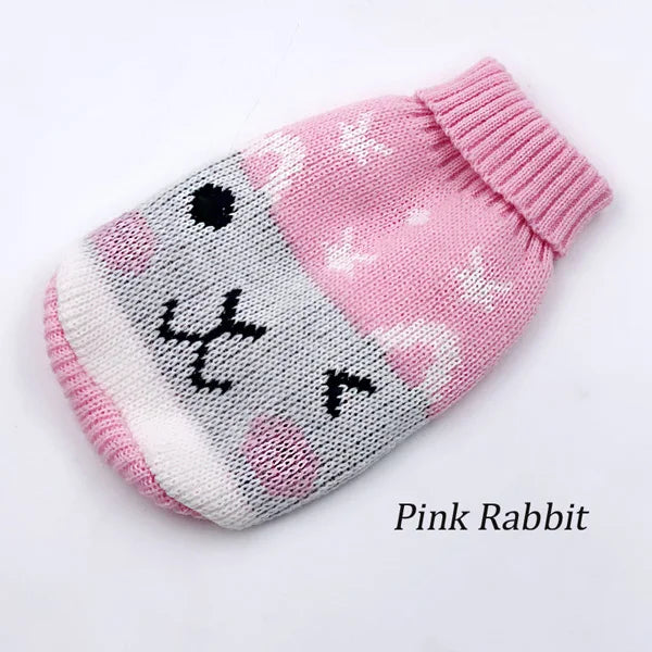 Turtleneck Cat Sweater Knitted Jumper Cat Christmas Sweater for Cats Small Dogs Winter Sphinx Cat Clothes Pet Costume