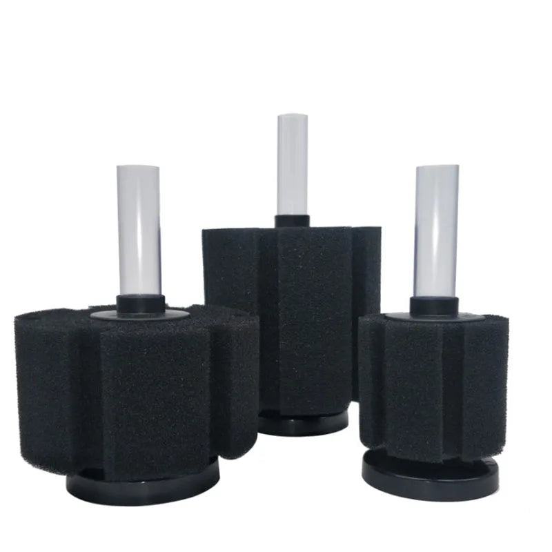 Aquarium Bio-Sponge Filter Air Pump Biochemical Filtration Noiseless Foam Bio Sponge Filter For Aquarium Fish Tank Accessories