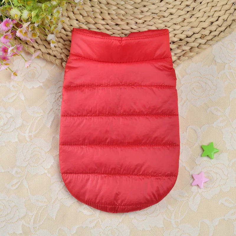 Lightweight Dog Jacket Pet Down Jacket Coat Autumn Dog Clothes for Small Medium Dogs Chihuahua Yorkie Bulldog Dachshund Clothing