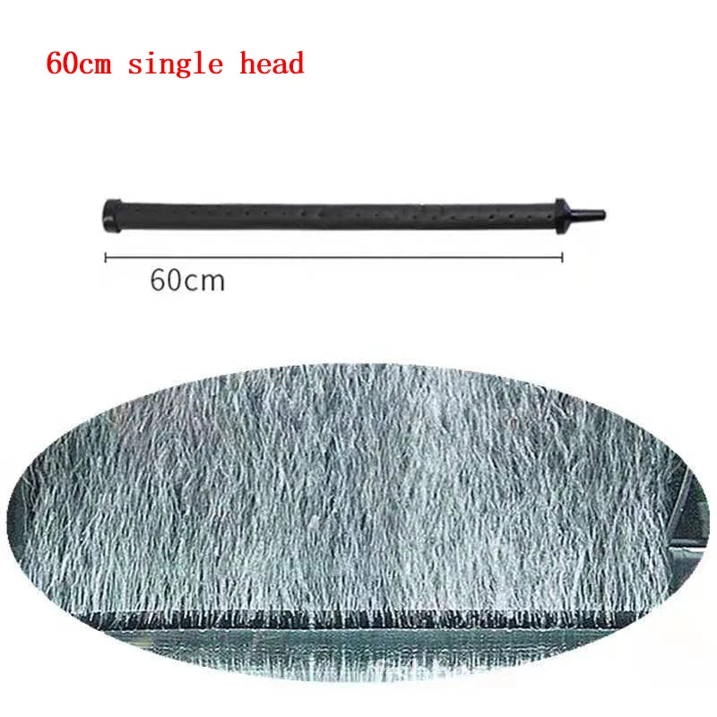 Sizes20cm~120cm Aquarium Fish Tank Air Stone Bubble Wall Aeration Soft Tube Hose Fish Tank Pump Hydroponic Oxygen Diffuser Tubes