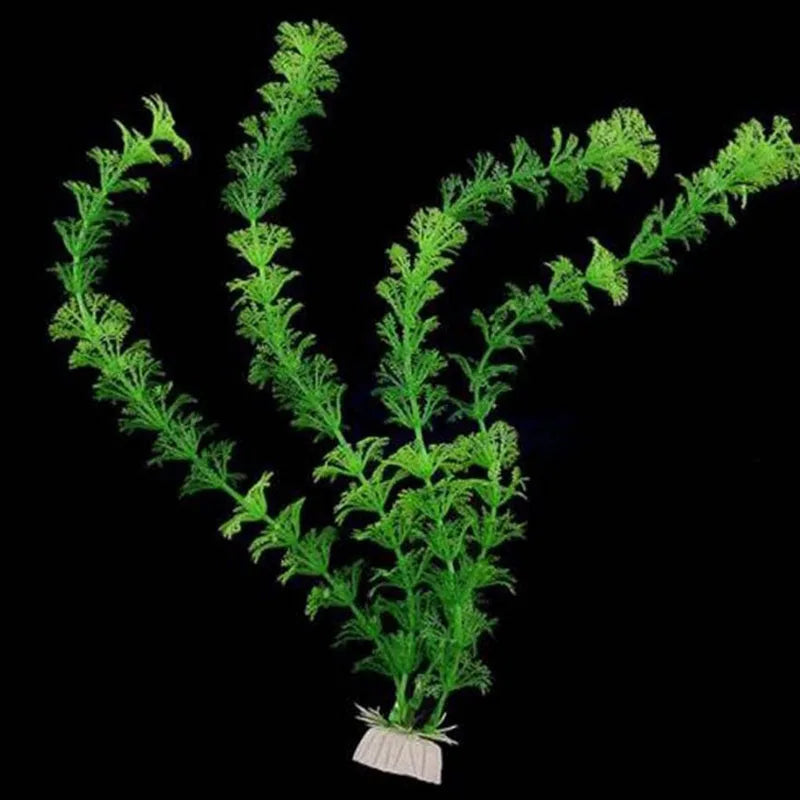 Aquarium Decoration Underwater Fish Aquarium Plants Ornaments Aquariums Fish Tank Plant Green Water Grass Decor 32cm