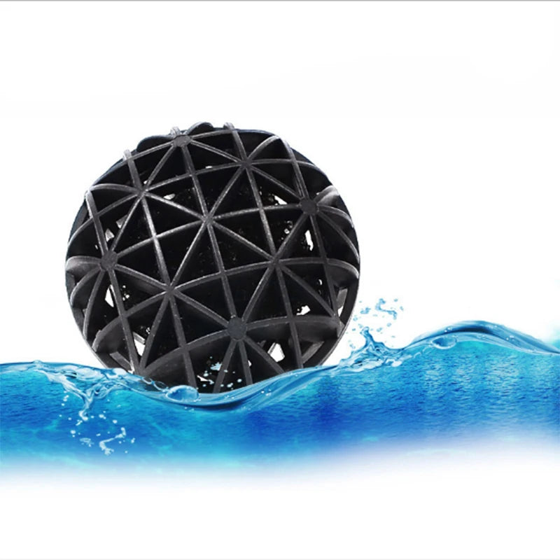 10/20/40/50/100Pcs Aquarium Filter Media Bio Balls Portable Wet Dry Cotton For Air Pump Canister Clear Water Biological Balls