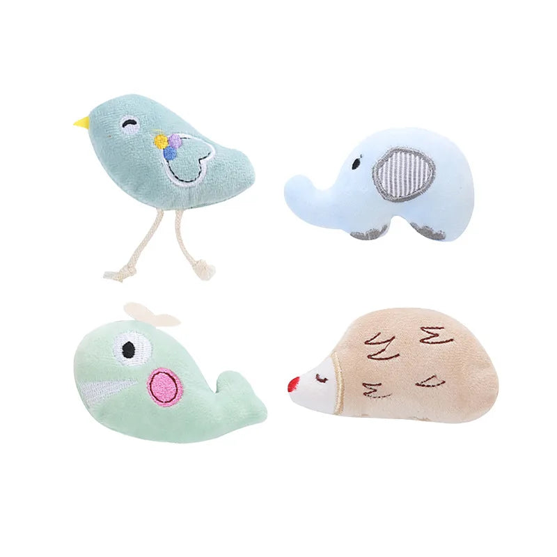 Cat Toy Catnip Interactive Plush Stuffed Chew Pet Toys Claw Funny Cat Mint Soft Teeth Cleaning Toy For Cat Kitten Pet Products