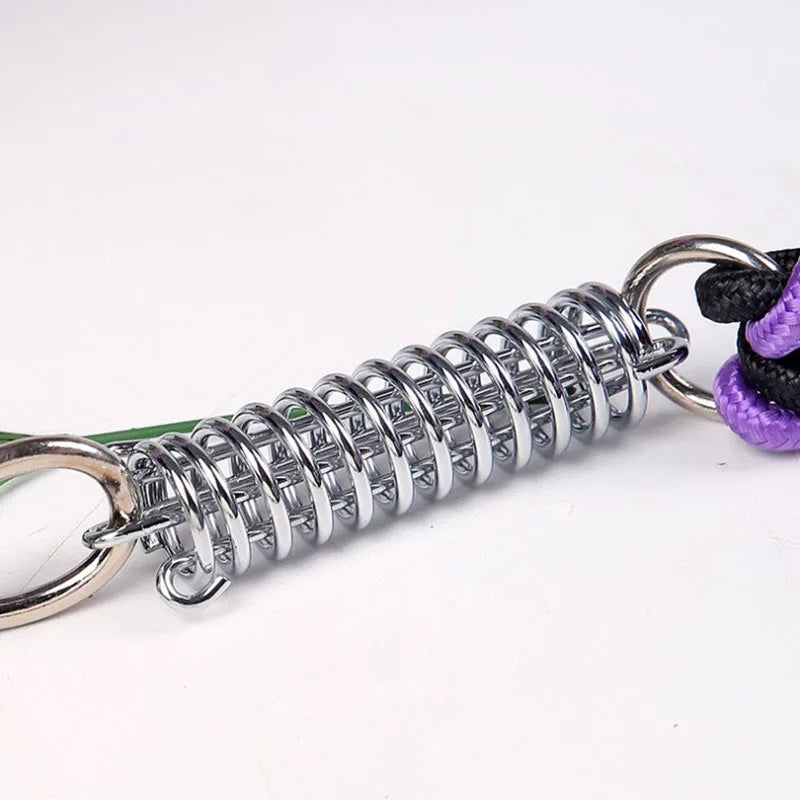 1Pcs 50cm Length Super Strong Nylon Dog Leash Dog Collar Leads For Medium Large Dogs with Spring Anti Pull Leashes Pet Supplies