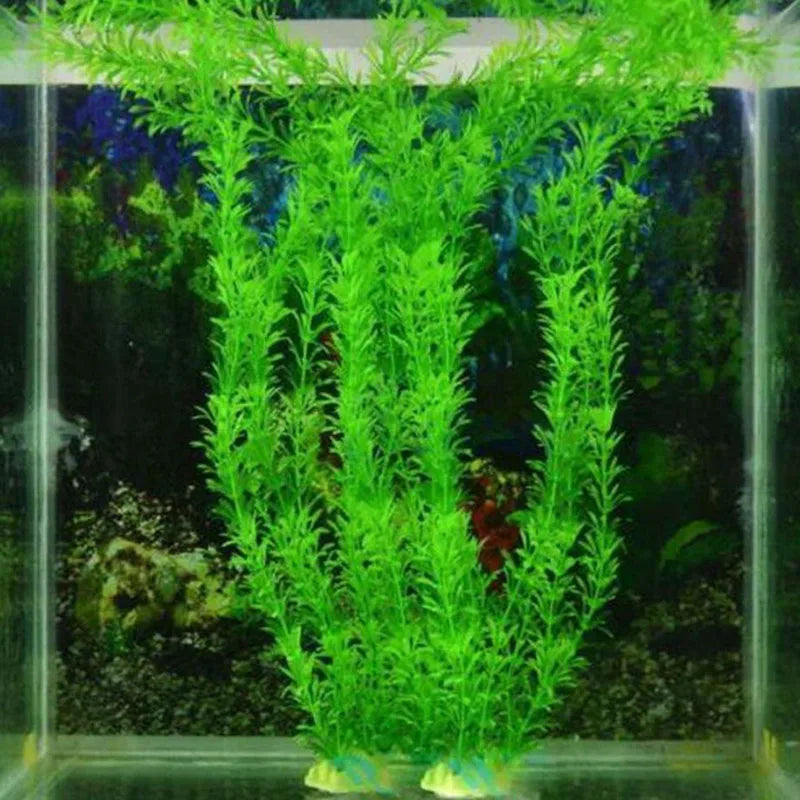 Aquarium Decoration Underwater Fish Aquarium Plants Ornaments Aquariums Fish Tank Plant Green Water Grass Decor 32cm