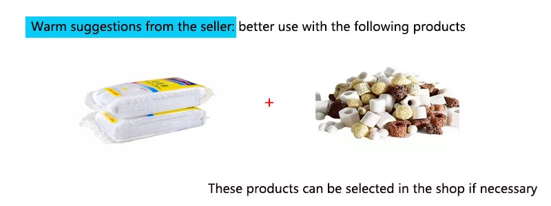 Practical Aquarium Super Thick Biochemical Cotton Sponge Filter Fish Tank Aquarium Bio Spong Pond Foam White Sponges accessory