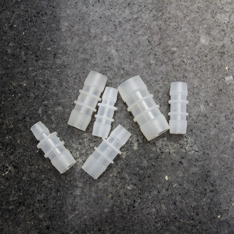 8/12/16mm 5pcs Aquarium Water Pipe Tube Adapter Outlet Inlet Hose Control Valve For Fish Tank Connectors Acuario Accesorio New