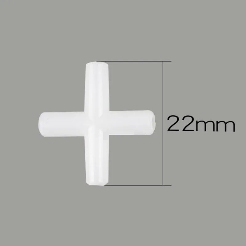 10pcs/lot 4mm Plastic Aquarium Fish Tank Air Pump Connector T Shaped Connector Control Valve Air Pipe Tube Fish Accessories