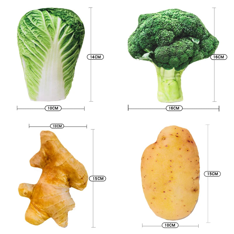 Canvas Dog Cat Toy Simulation Potato Sausage Bone Design Dog Stuffed Toys for Small Medium for Dogs Funny Game Puppy Accessories