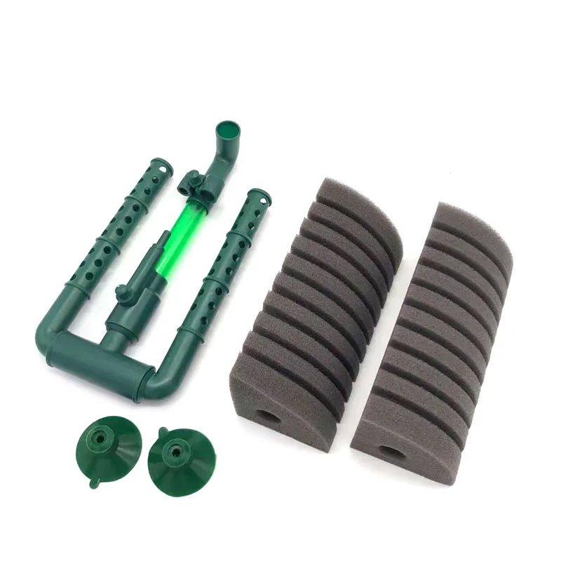 With Air Stone Sponge Filter for Aquarium Fish Tank Air Pump Biochemical Filtration Noiseless Foams Aquarium Accessories New