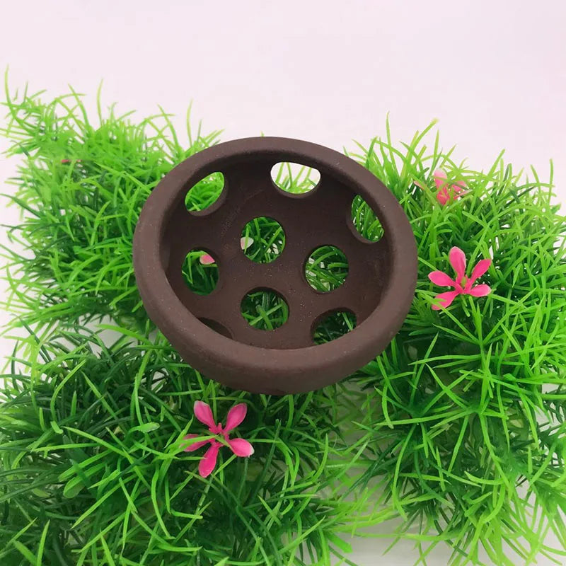 Ceramic House Fish Tank Aquarium Decoration Fish Shrimps Shelter House Pottery Scorpion House Canister Simulation Stone Ornament