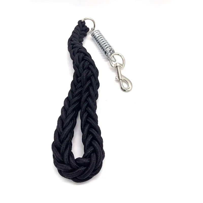 1Pcs 50cm Length Super Strong Nylon Dog Leash Dog Collar Leads For Medium Large Dogs with Spring Anti Pull Leashes Pet Supplies