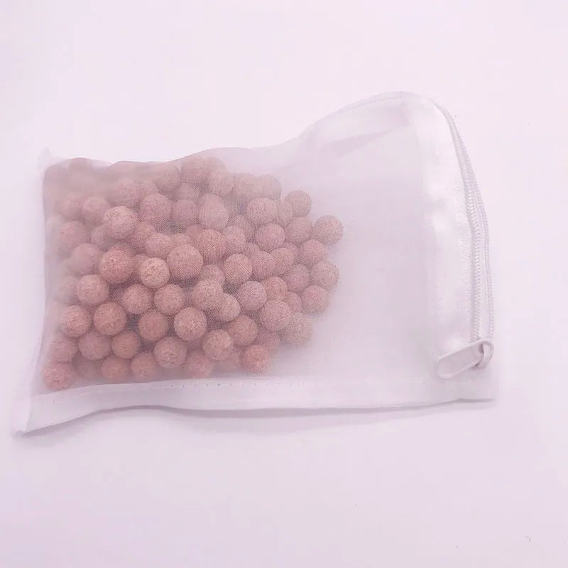 5Pcs Black/White Filter Mesh Bag Aquarium Pond For Bio Ball Carbon Media Ammonia Fish Tank Isolation Bag Accessories