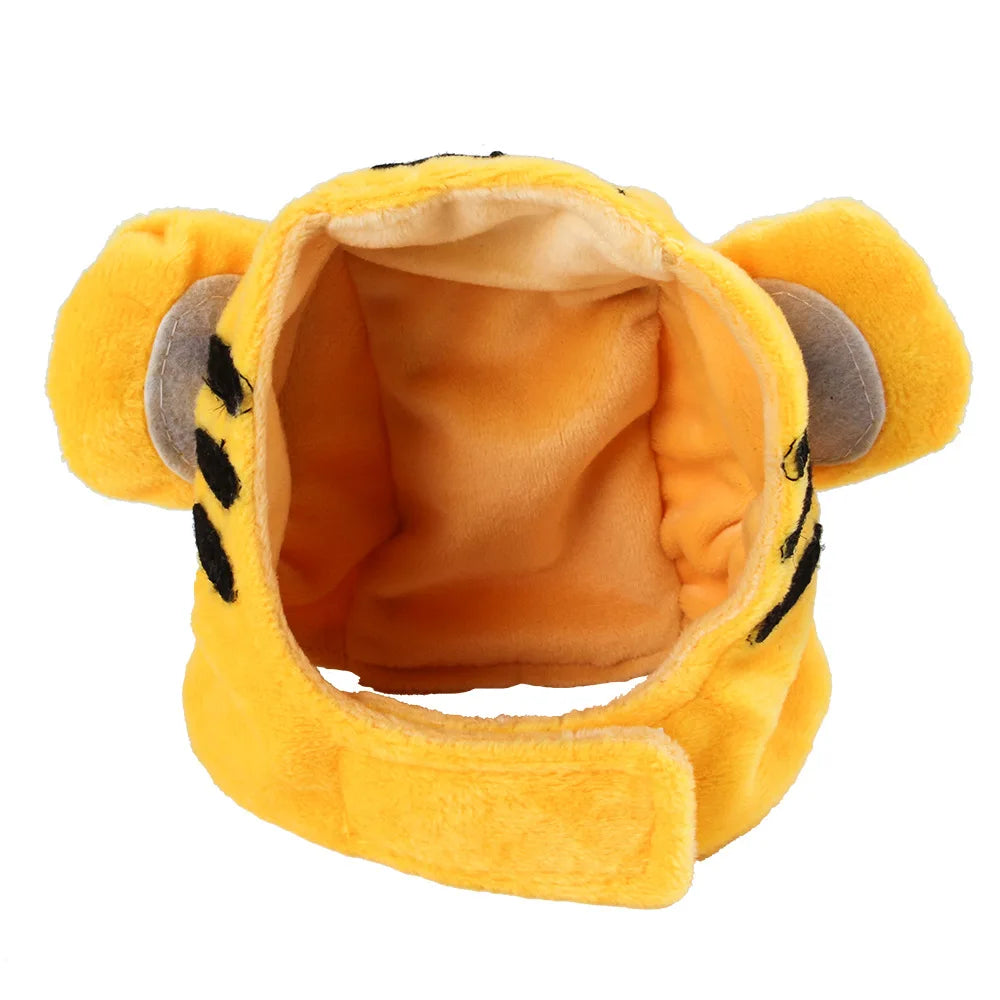 Funny Hat for Cat Sunflower Christmas Costume Pet Hat Halloween Cosplay Keep Warm Headwear Dogs Hats Puppy Accessories for Cats