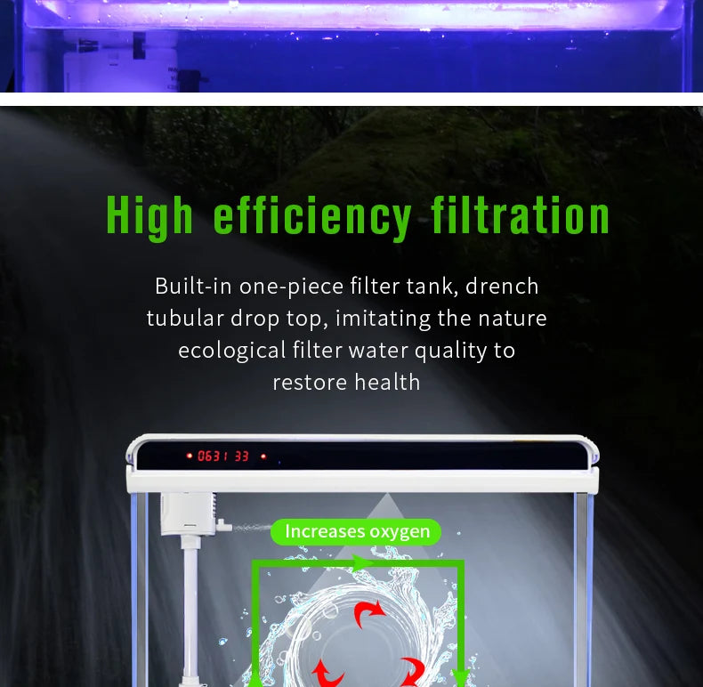 High Quality Small Breeder Box Fish Tank Aquarium Fish Tank Sale Intelligent small fish tank