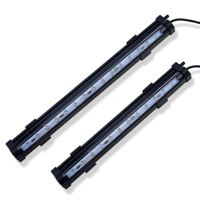 Aquarium LED Light Bubble Waterproof Fish Tank Lighting Underwater Fish Lamp Aquatic Decor Plant Lamp 100-240V 1W/2W/3W/4W