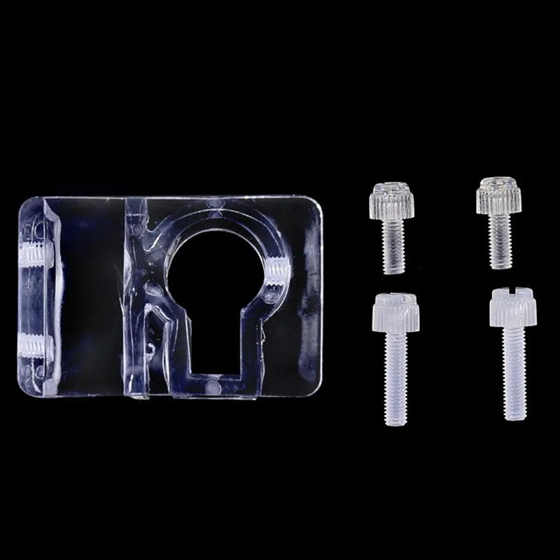 Acrylic Aquarium Reef Tank Tube Holder Water Pipe Hose Mount Bracket for 20mm Pipe Water Tubes Fixed Clip Fish Tank Hose Clamp