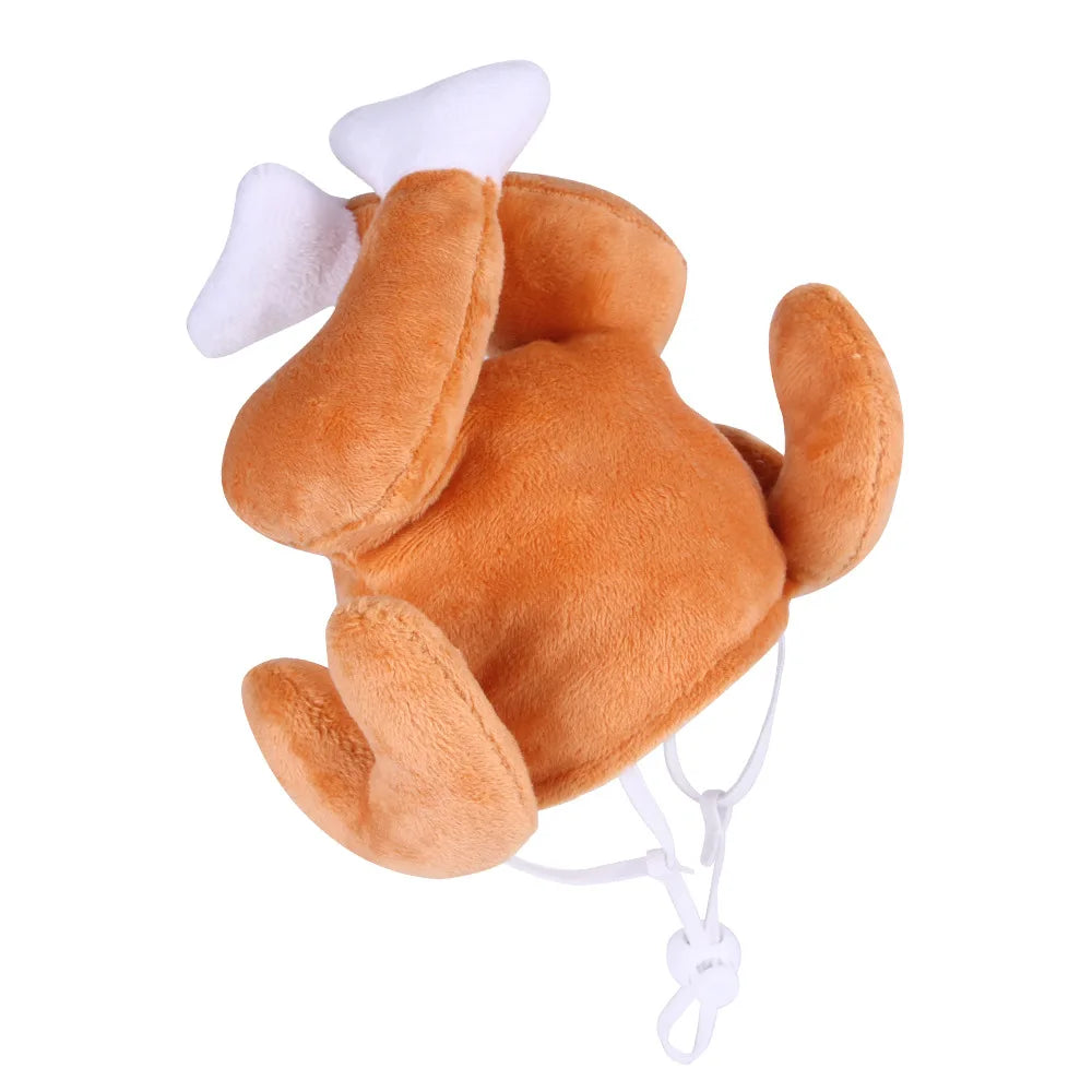 Funny Hat for Cat Sunflower Christmas Costume Pet Hat Halloween Cosplay Keep Warm Headwear Dogs Hats Puppy Accessories for Cats