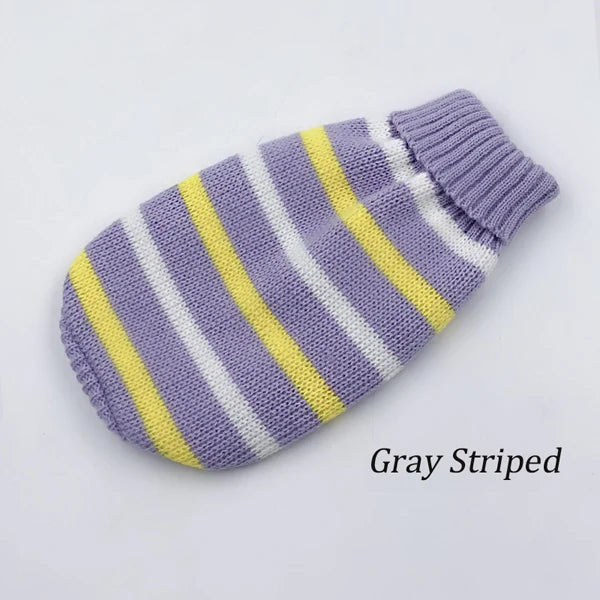 Turtleneck Cat Sweater Knitted Jumper Cat Christmas Sweater for Cats Small Dogs Winter Sphinx Cat Clothes Pet Costume
