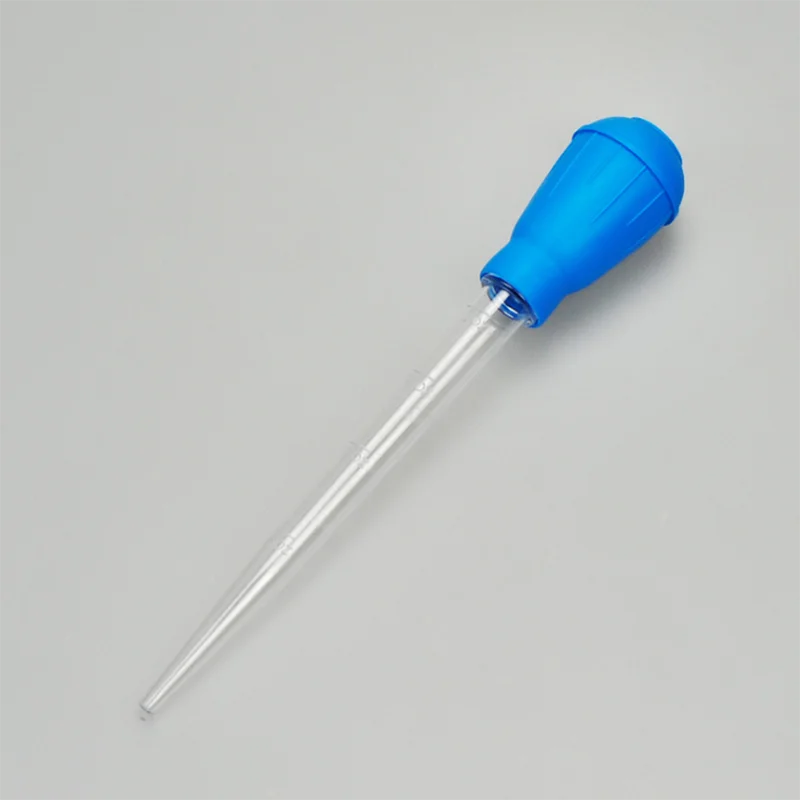Portable Aquarium Dropper Pipette Cleaner Manual Tool Fish Tank Siphon Pump Water Changer Aquarium Pipette Supply tube28cm 30ml
