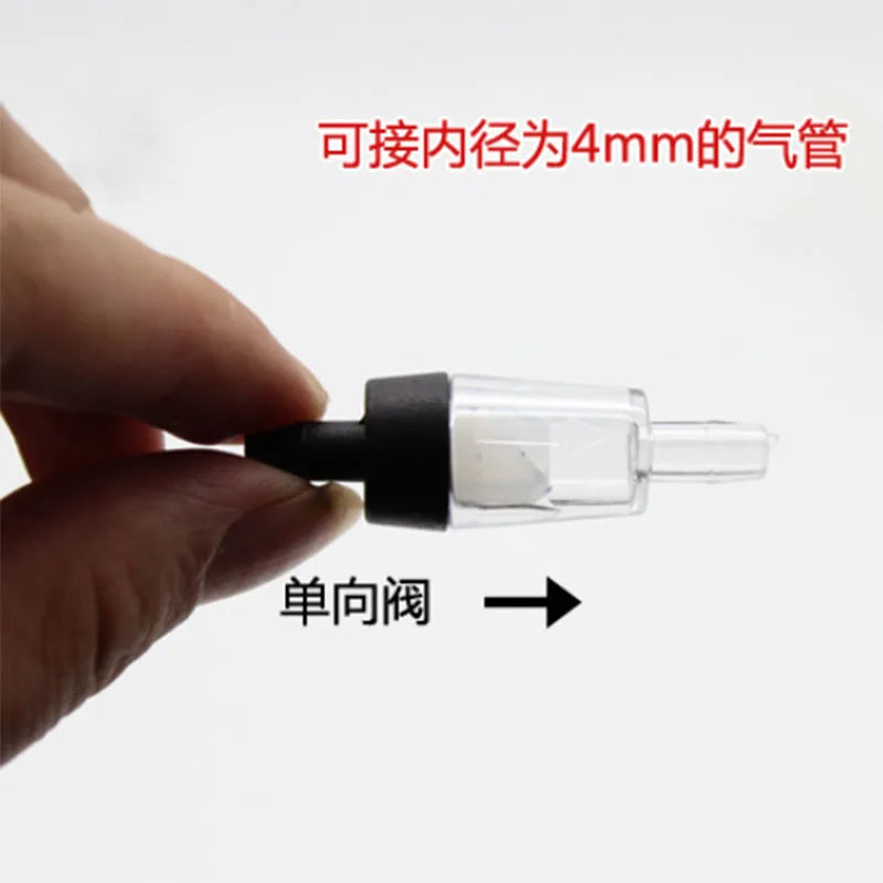 5 pc One Way Non-Return Check Valve Fish Tank Aquarium Co2 System Air Pump 5pcs Air Pump Check Valve fish Aquarium Accessories